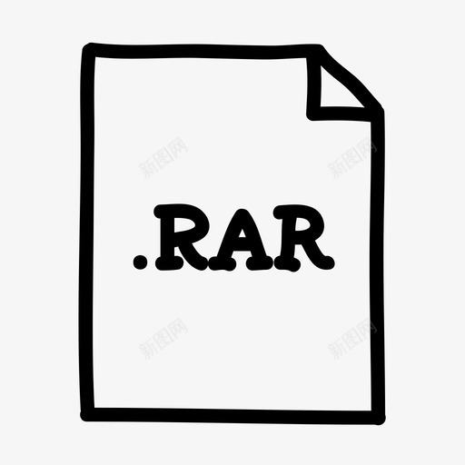 rar文件文档文件类型svg_新图网 https://ixintu.com 文件 类型 文档 应用程序