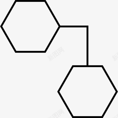 抽象连接创意设计图标