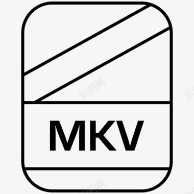 mkv文档名扩展名图标