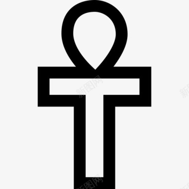 十字架古代交流埃及语图标