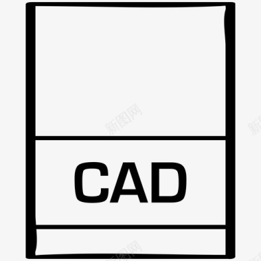 cad文件名3手绘图标