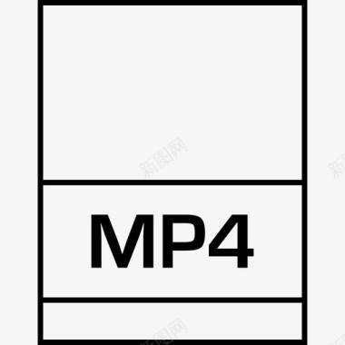 mp4名称文件类型图标