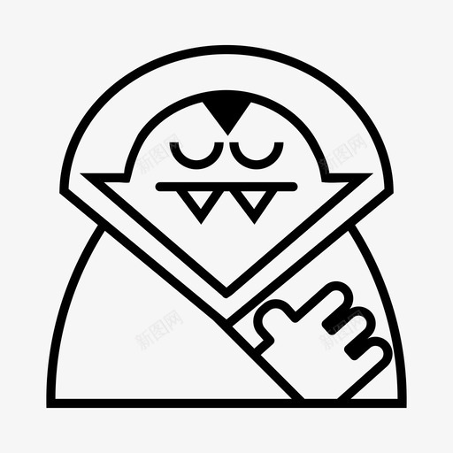 吸血鬼万圣节幽灵svg_新图网 https://ixintu.com 吸血鬼 万圣节 幽灵 场景