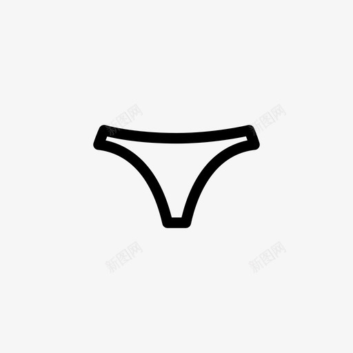 内裤衣服绳子svg_新图网 https://ixintu.com 衣服 内裤 绳子 内衣 女人