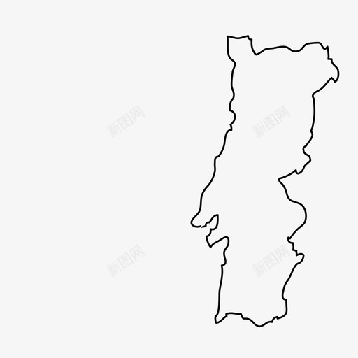 葡萄牙国家地理svg_新图网 https://ixintu.com 葡萄牙 国家 国家地理 地图