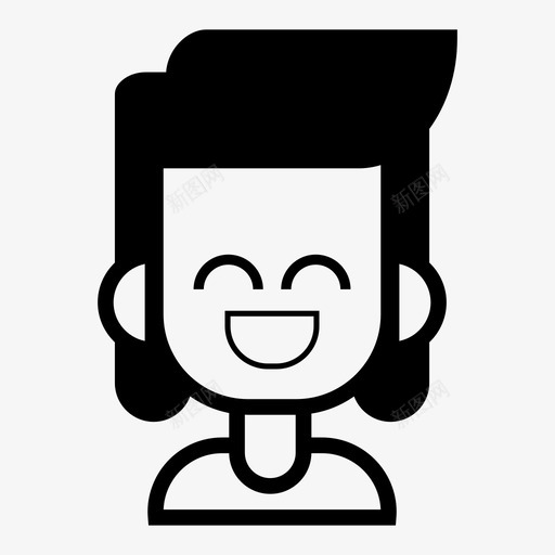 设计师角色开发者svg_新图网 https://ixintu.com 设计师 角色 开发者 女孩 程序员 微笑 女人
