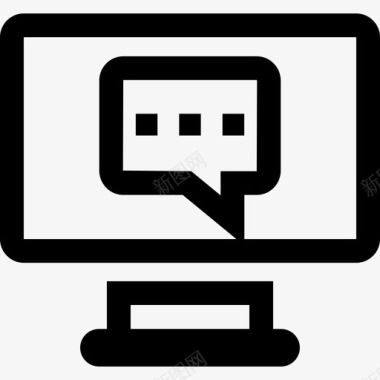 在线信息文本标志图标