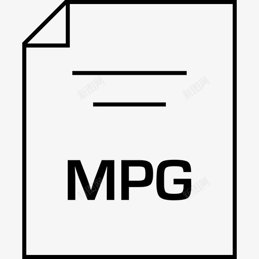 mpg文档扩展名文件名svg_新图网 https://ixintu.com 文档 文件名 扩展名 页面