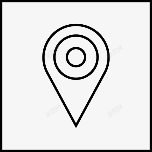 地图别针gps互联网svg_新图网 https://ixintu.com 地图 别针 导航 互联网 位置