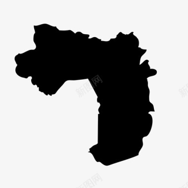几内亚国家地理图标