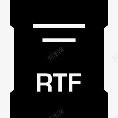 rtf文件扩展名文档名称图标
