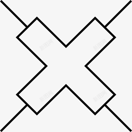 抽象十字架形状绘画svg_新图网 https://ixintu.com 抽象 十字架 形状 绘画 设计 创意 色彩 艺术家 小品