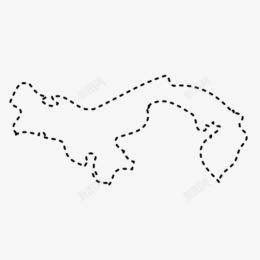 巴拿马国家地理svg_新图网 https://ixintu.com 巴拿马 国家 国家地理 地图