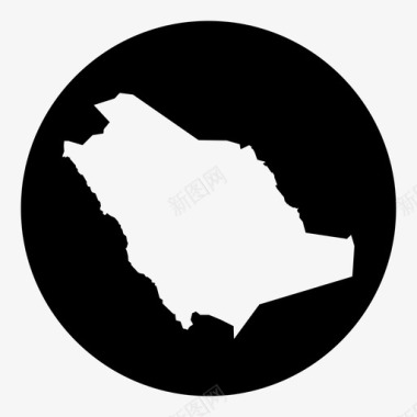 沙特阿拉伯亚洲国家图标
