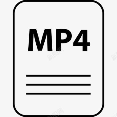 mp4文件名6浅色图标