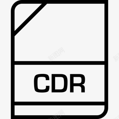cdr文件名文档扩展名图标