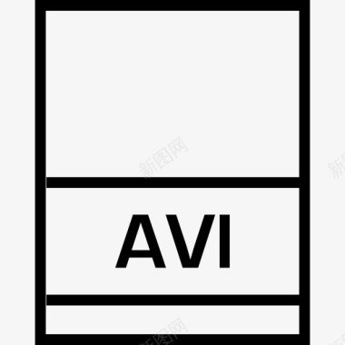 avi网络工作名称图标