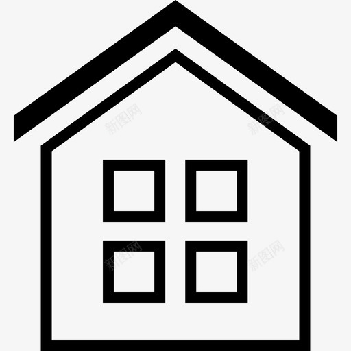 房子工会信号svg_新图网 https://ixintu.com 房子 工会 信号 加上 表明 住房 购房 转发 窗口 房地产 定期