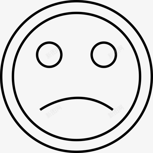 悲伤信号暗示svg_新图网 https://ixintu.com 表情 符号 悲伤 信号 暗示 向前 情绪 减法