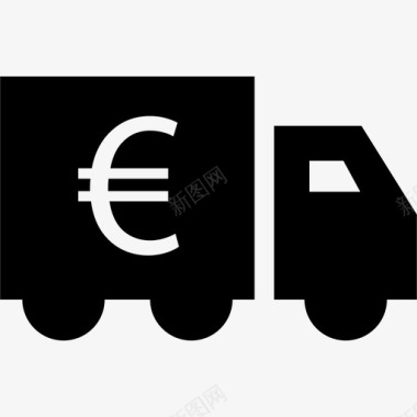 欧洲卡车拼写在线图标