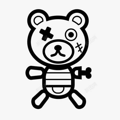 海盗熊游戏泰迪svg_新图网 https://ixintu.com 海盗 熊海盗 熊游戏 游戏 泰迪 玩具