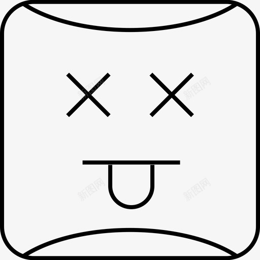 死亡化身表情svg_新图网 https://ixintu.com 表情 死亡 化身 脸模 脸光
