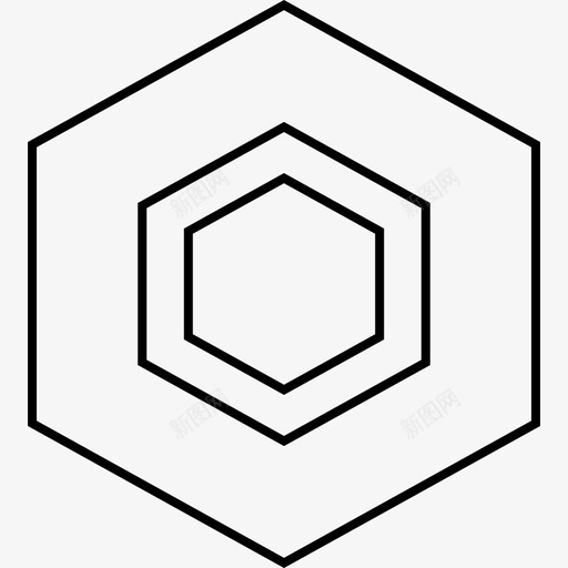 抽象六边形出售不svg_新图网 https://ixintu.com 抽象 六边形 出售 持有 黄金 设计 创意 大胆