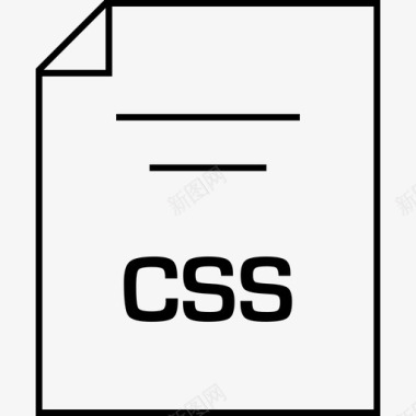 css文档扩展名文件名图标