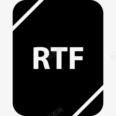 rtf名称标记图标