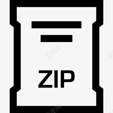 zip文件扩展名文档名称图标
