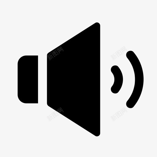 扬声器声音展品svg_新图网 https://ixintu.com 声音 扬声器 展品 麦克风 材料 项目 电子 音频 音量 基本 填充