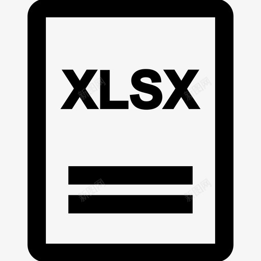 xlsx电子表格页面svg_新图网 https://ixintu.com 表格 电子 电子表 页面 打开 文件 扩展 扩展名 名编辑 文档 文件名