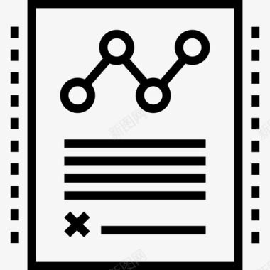 报告页分析数据图标