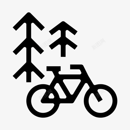 森林自行车骑行户外树svg_新图网 https://ixintu.com 森林 自行 自行车 车骑 户外