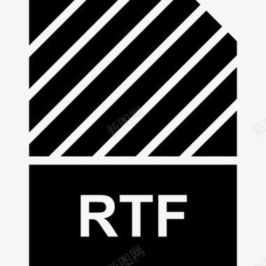 rtf页面格式图标