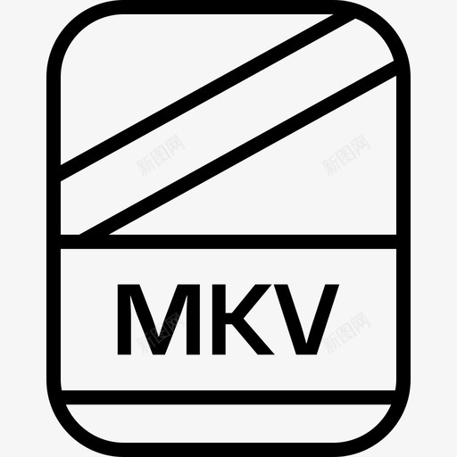 mkv文档名扩展名svg_新图网 https://ixintu.com 文档 扩展名 文件 页面 文件名