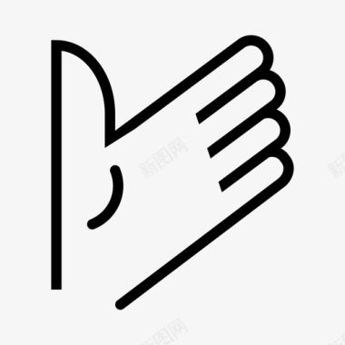 手手指人类图标