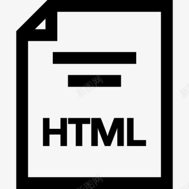 html文档扩展名文件名图标