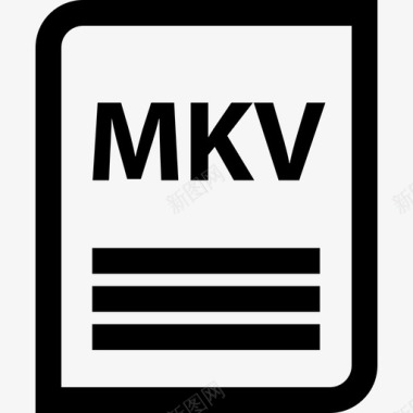 mkv课程文档图标