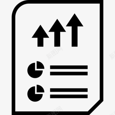 报告文档图表图标