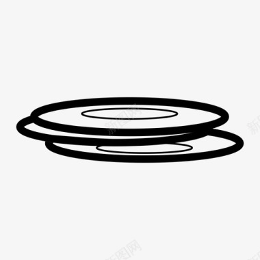 盘子厨师食物图标