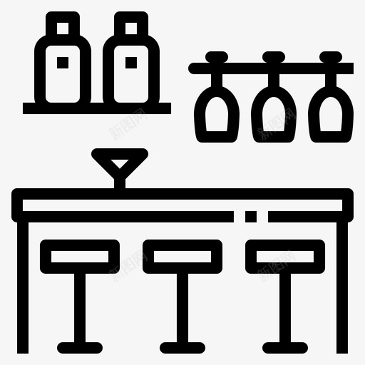 酒吧酒类鸡尾酒svg_新图网 https://ixintu.com 酒吧 酒类 鸡尾酒 饮料 酒廊 酒店 酒店服 服务