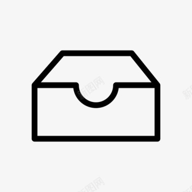 收件箱联系人电子邮件图标