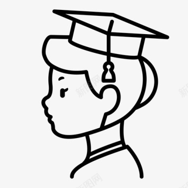 学生职业工作图标