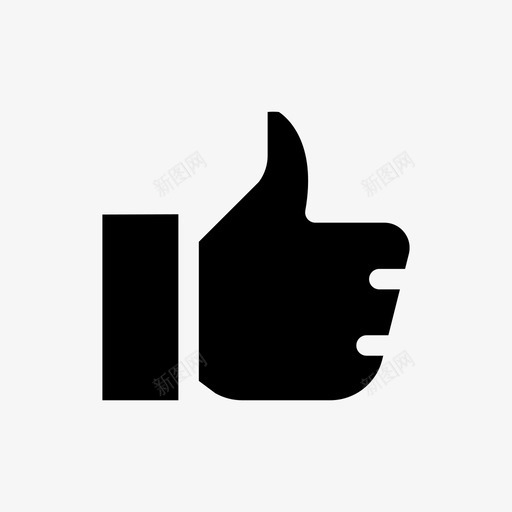 竖起大拇指脸书最爱svg_新图网 https://ixintu.com 竖起 大拇指 脸书 最爱 标准 标准图 图标
