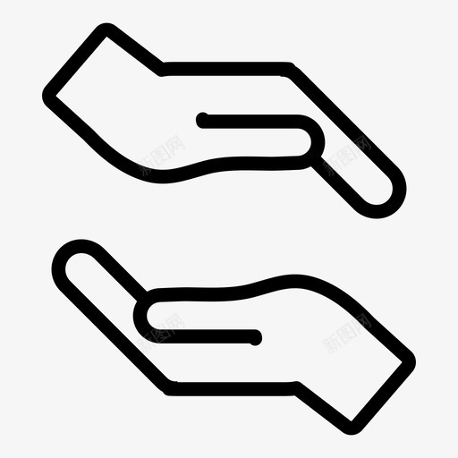 关心慈善捐赠svg_新图网 https://ixintu.com 关心 慈善 捐赠 奉献爱心 手心 人家 家庭