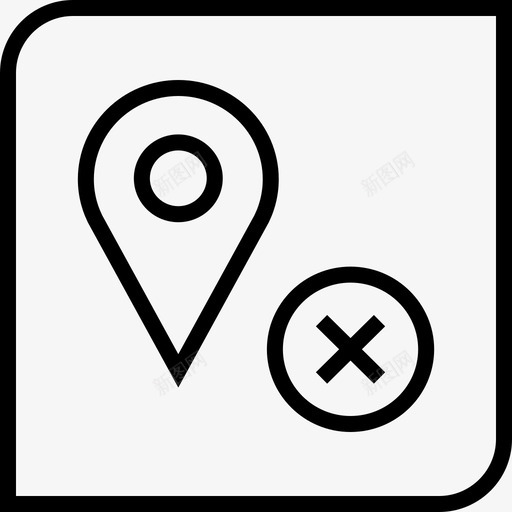 gps地图导航查找gps地图svg_新图网 https://ixintu.com 地图 导航 查找 位置