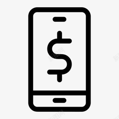 手机银行美元货币图标
