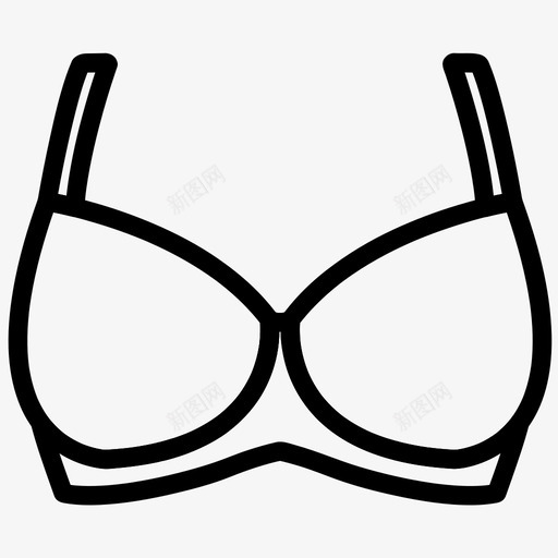 文胸衣服时装svg_新图网 https://ixintu.com 文胸 衣服 时装 内衣