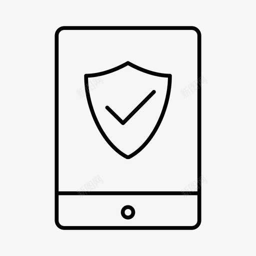 ipad屏蔽设备受保护svg_新图网 https://ixintu.com 屏蔽 备受 保护 屏幕 设备